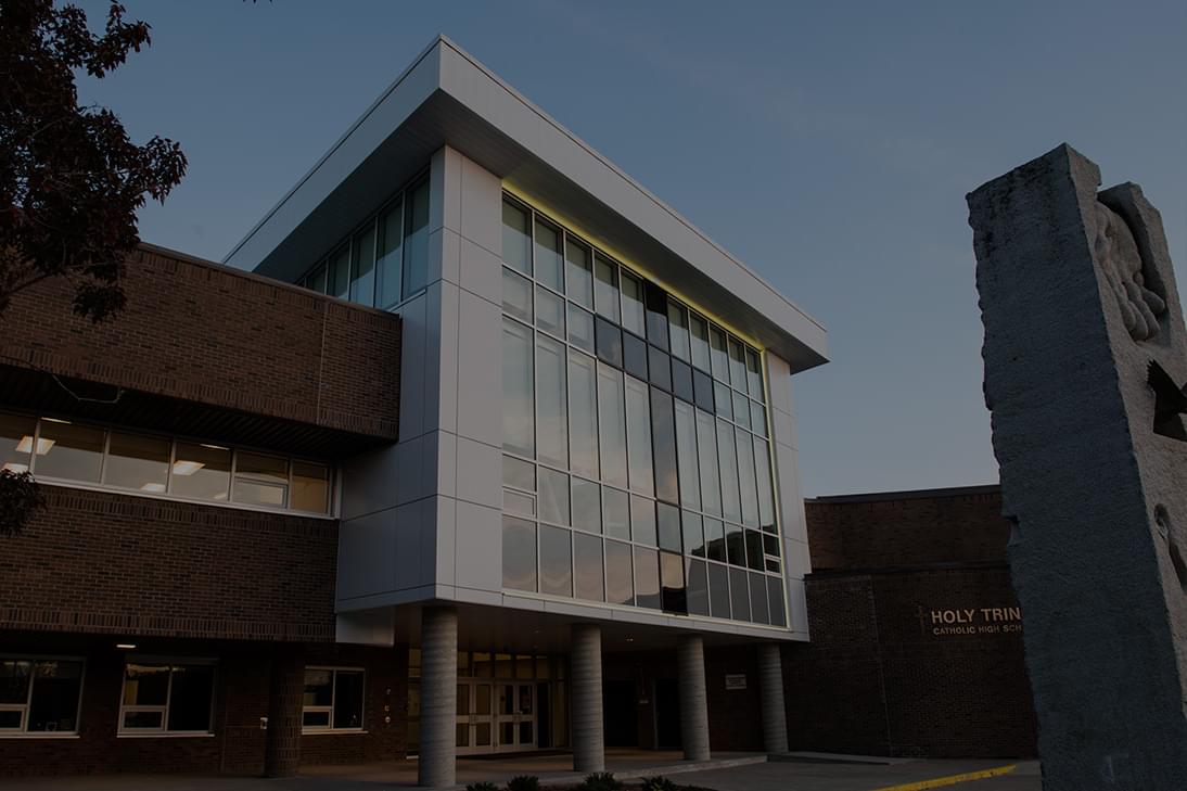 Exterior of Holy Trinity Catholic School